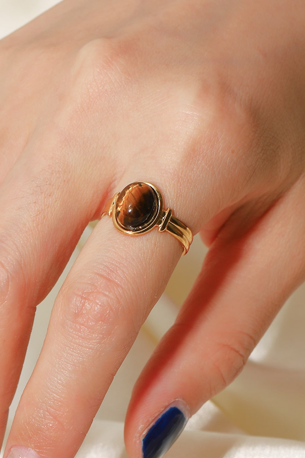 18K Gold Plated Open Ring